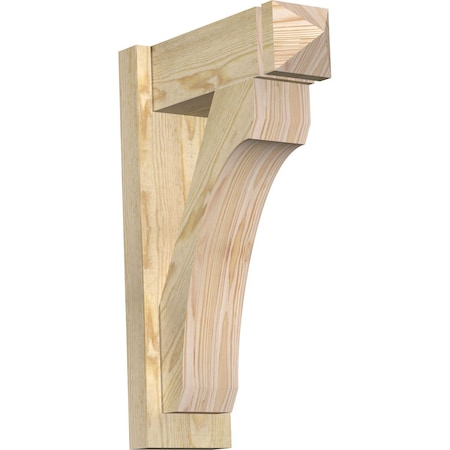 Legacy Arts & Crafts Rough Sawn Outlooker, Douglas Fir, 6W X 16D X 24H